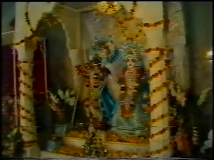 Bhavananda Performing New Govardhan Australian Farm Deity Installation