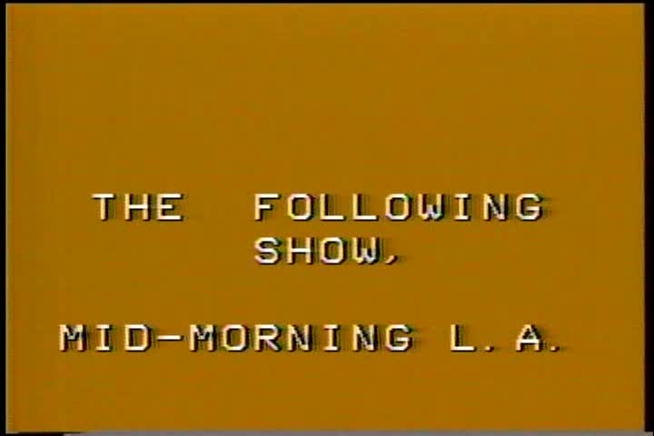 Deprogramming - Mid Morning LA - Mukunda Gosvami and Deprogrammer