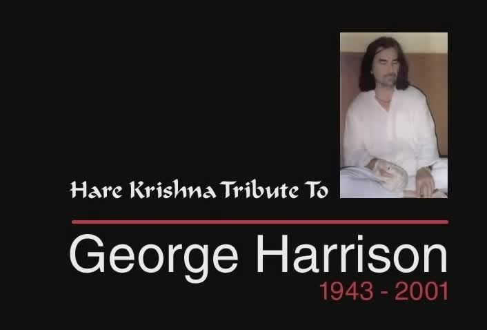Hare Krishna Tribute to George Harrision