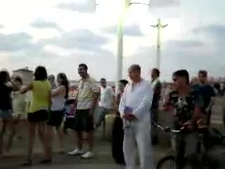 Locanananda prabhu leading amazing Harinam in the Holy land, Tel Aviv-ISRAEL!!!!