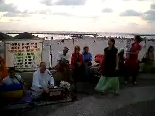 Locanananda prabhu leading amazing Harinam in the Holy land, Tel Aviv-ISRAEL!!!!(part 2)