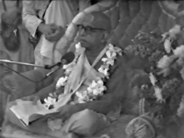 Srimad Bhagavatam Class 1.8.35 by A.C. Bhaktivedanta Swami Prabhupada