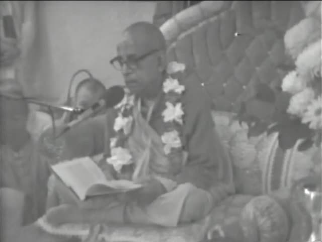 Srimad Bhagavatam Class 1.8.32 by A.C. Bhaktivedanta Swami Prabhupada