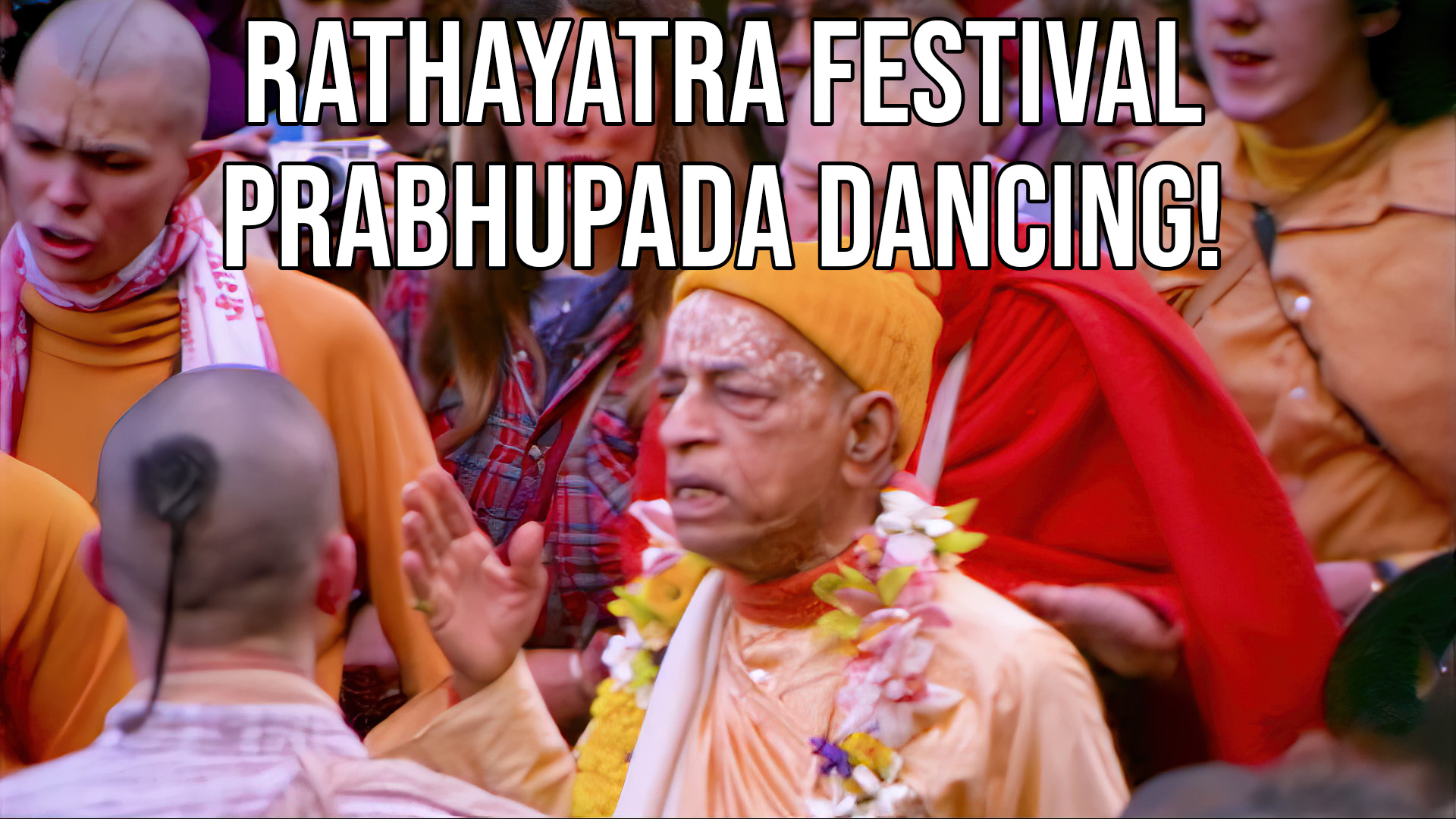 Rathayatra 1975 with Prabhupada, Melbourne, Australia