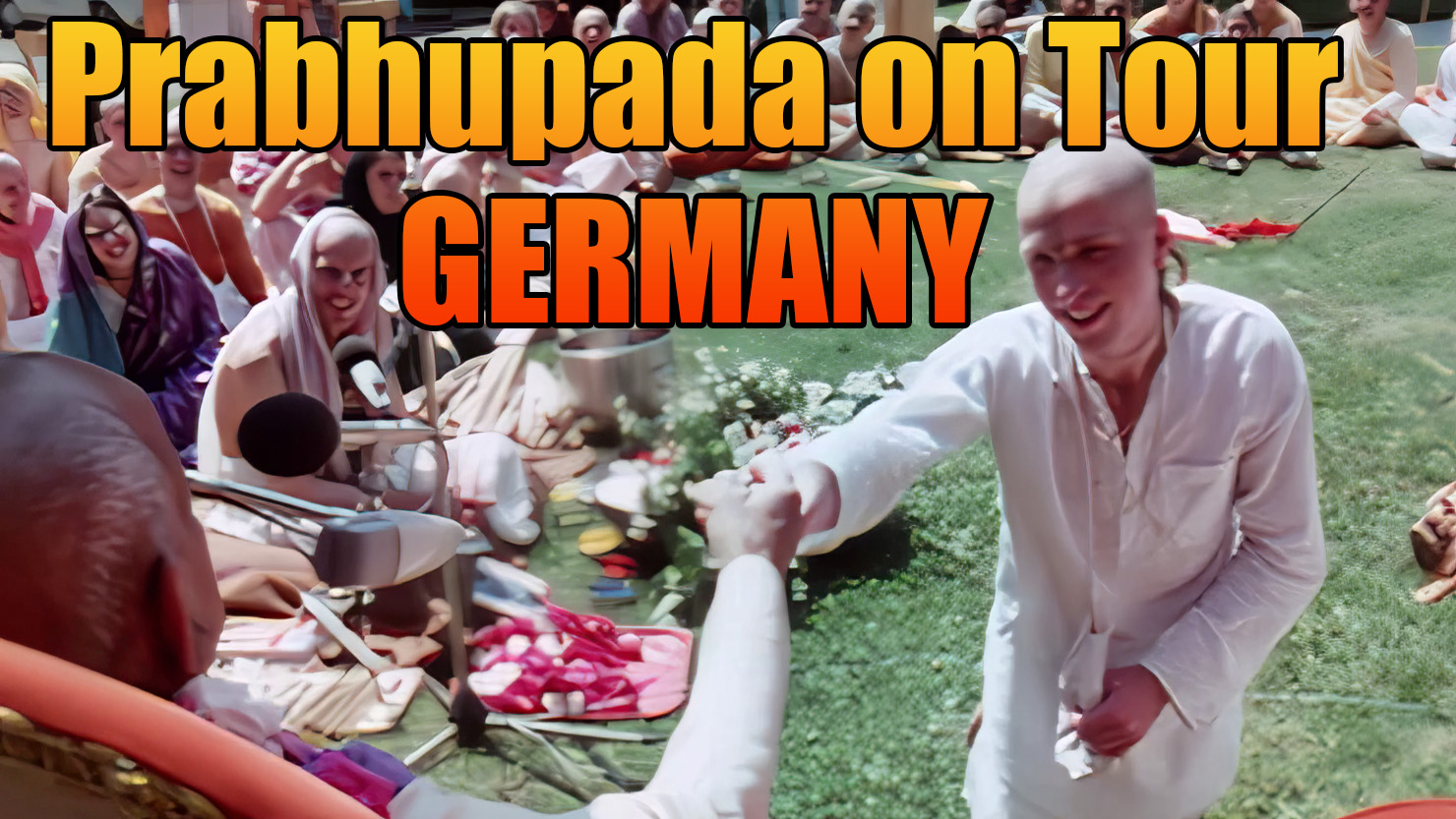 Srila Prabhupada in Germany