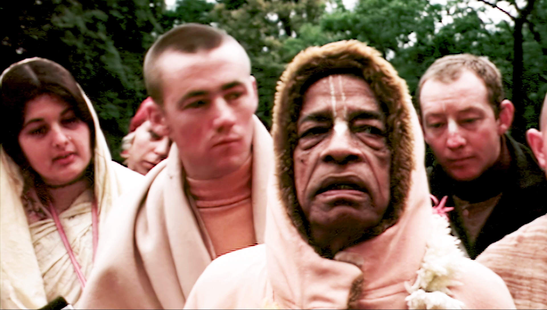 Prabhupada Morning Walk -- Melbourne Botanic Gardens (Second) 1975 -- 1080p HD