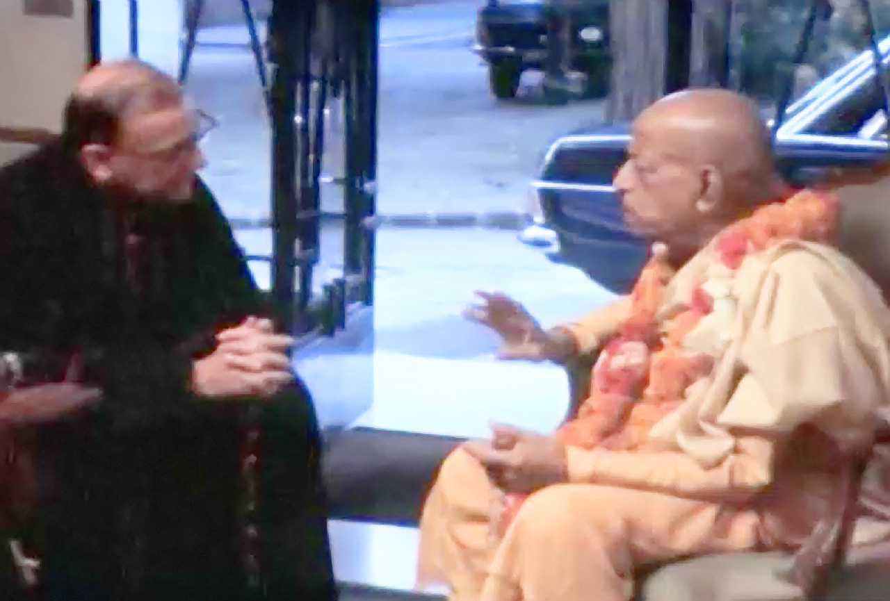 Srila Prabhupada in Paris -- 1973 -- France (Darshan 8)