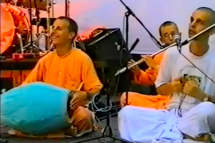 Hare Krishna Transcendence Band Show -- Bhajans Unpluged Rock