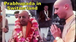 Prabhupada in Switzerland -- Television Documentary -- Never Seen Before! -- 1970s
