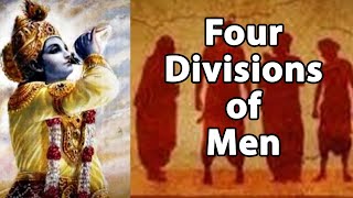 Four Divisions of Men - Varnasrama Dharma / Caste System - Srila Prabhupada  Bhagavad-gita 4.13