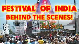 Festival of India Documentary -- BEHIND THE SCENES! -- American Hare Krishna Ratha Yatra Festivals