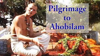 Nrsimhadeva in South India -- Pilgrimage to Ahobilam — Touring Temples with Dhruva — HD