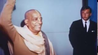 Srila Prabhupada in New Dwarka (Los Angeles)