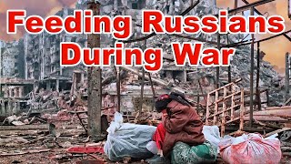 Feeding Russians During War -- Hare Krishna Food For Life -- 1990s -- ENGLISH SUBTITLES