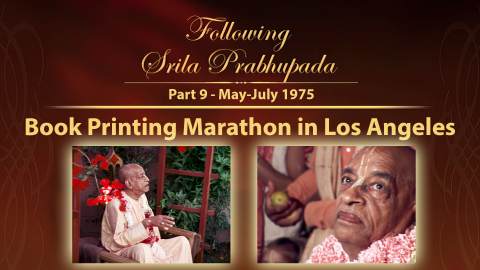 Book Printing Marathon in Los Angeles, New Dwarka - Following Srila Prabhupada Part 9 - 1080p HD