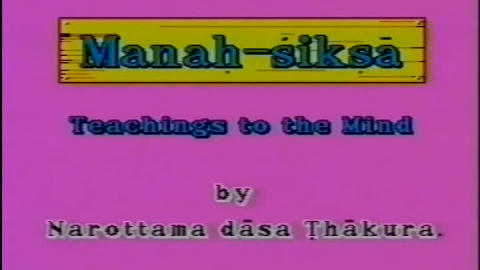 New Zealand Padayatra -- Manah-Siksha - Prananatha