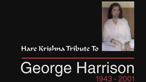 Hare Krishna Tribute to George Harrision