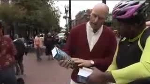 Distributing Srila Prabhupada's Books in Boston -- Vaisesika Prabhu