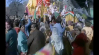 Rathayatra Parade with Srila Prabhuapda dancing -- Melbourne 1974