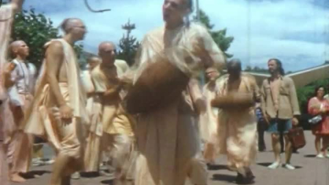 Lord Caitanya's Festival at Berkeley California USA in 1968