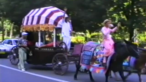 Australian Padayatra in Sydney Gaura Purnima 1992