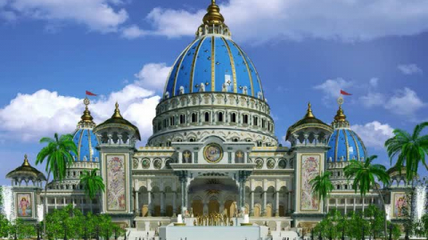 The Temple of the Vedic Planetarium -- ISKCON News