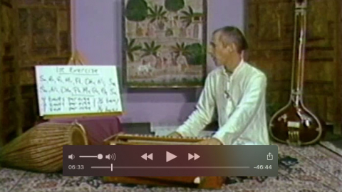 Harmonium Lessons with Vaiyasaki dasa