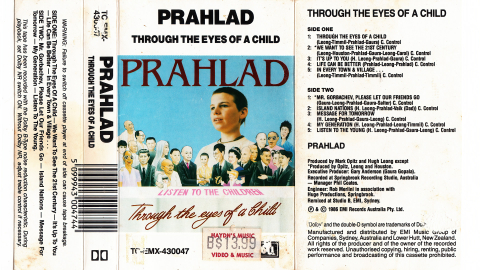 EMI Records signs Prahlada and The Krishna Kids -- And Produces Record Album