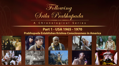 Krishna Consciousness Comes to America 1965-1970 -- Following Srila Prabhupada Part 1 -- 1080p HD