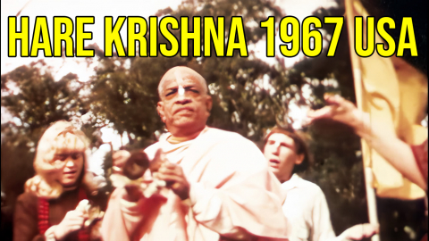 Hare Krishna -- On Hippie Hill San Francisco 1967