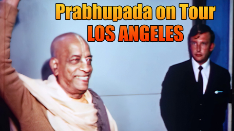New Dwarka (Los Angeles) -- Srila Prabhupada on Tour -- 1080p HD