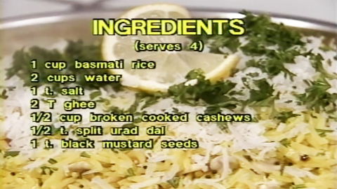 Cooking with Kurma S1-E06 Rice Indian Style