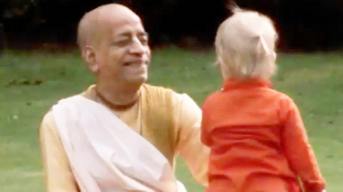 Srila Prabhupada at Bhaktivedanta Manor London 1973 (Darshan 9)
