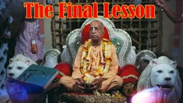 The Final Lesson -- Srila Prabhupada Leaves His Body in Vrindavan - November 1977