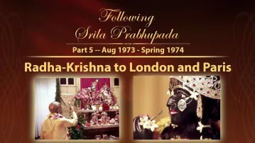 Installing Radha-Krishna in London and Paris -- 1973 -- Following Srila Prabhupada Part 5