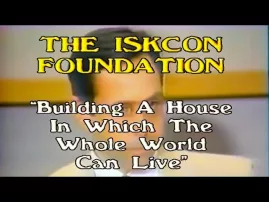 ISKCON Foundation -- Giving ISKCON to the Indians 10-1-92