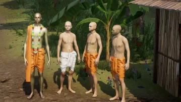 Rescuing Lord Caitanya from the Sea -- 3D Animation Sample