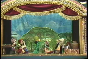 The Story of Govardhan Hill Puppet Show