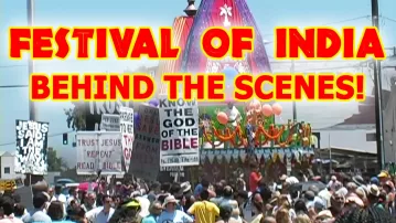 Festival of India Documentary -- BEHIND THE SCENES! -- American Hare Krishna Ratha Yatra Festivals