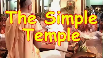 The Simple Temple -- Radhanatha Swami