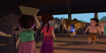 Little Krishna -- Aristasura Tries to Kill Krishna in Vrindavan (S1 E08)