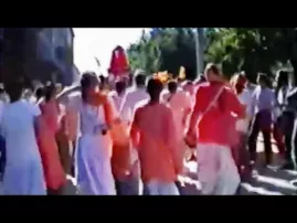 Kaunas Russian Rathayatra 1989