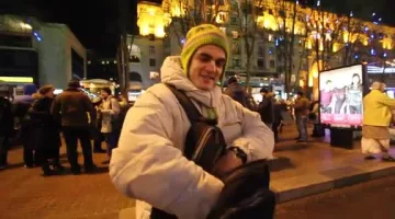 New Year Harinama (Dec 31, 2012) in Kiev, Ukraine
