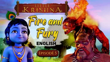Little Krishna HD -- Fire and Fury (S1 E05)