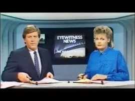 Kings Cross Food For Life Channel 10 News 1985 - With live eye camera
