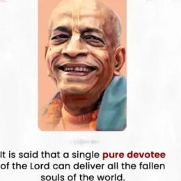 Hare Krishna devotee 