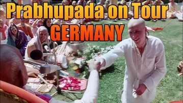 Srila Prabhupada in Germany