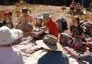 Hare Krishnas at the Rainbow Festival