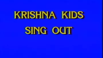 Krishna Kids Sing Out -- Australian Television Coverage of Prahlada and the Krishna Kids 1980s