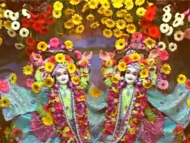 Aindra Dasa at Krsna Balaram Mandir
